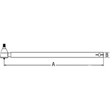 Aftermarket Link End Fits Ford New Holland 3930 4000 4340 4600 4610 4630 4830 C7NN3307A